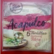 Acapulco Tortilla Wraps mit Weizenkleie 6 Stck 240g