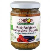 Chiron Hanfaufstrich Aubergine-Paprika 135g
