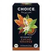 Choice Schwarztee Cacao Orange 20 Teebeutel 40g