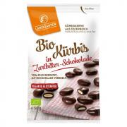 Landgarten Krbis in Zartbitterschokolade 50g