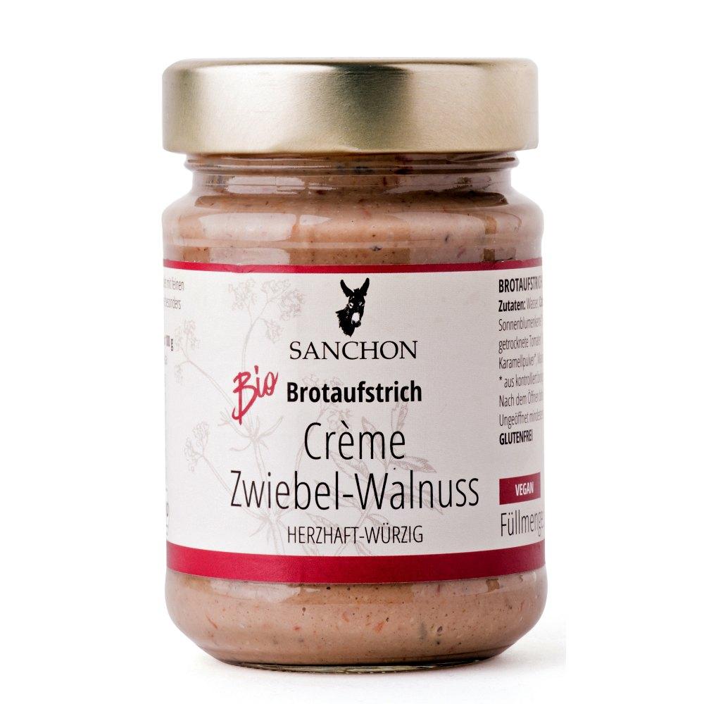 Sanchon Brotaufstrich Crème Zwiebel-Walnuss 190g, vegan günsti