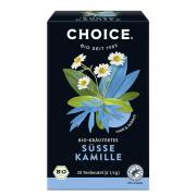 Choice Kräutertee Süße Kamille 20 Teebeutel 30g