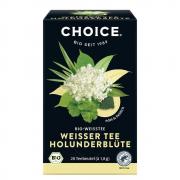 Choice Weißer Tee Holunderblüte 20 Teebeutel 36g
