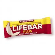 Lifefood Lifebar Plus Energieriegel Berry Maca Baobab 47g