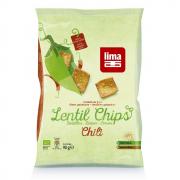 Lima Lentil Chips Linsenchips Chili 90g