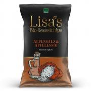 Lisas Kartoffelchips Alpensalz & Apfelessig 125g