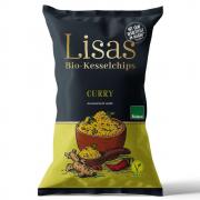 Lisas Kartoffelchips Curry 125g