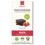 Makri Dattelschokolade Himbeere 57% Kakao 85g