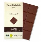 Makri Dattelschokolade Natur 59% Kakao 85g
