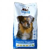 V-Dog Crunchy Nuggets Hundetrockennahrung 15kg