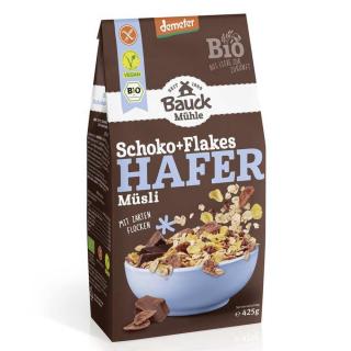 Bauck Hof Hafermsli Schoko+Flakes glutenfrei 425g