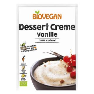 BioVegan Dessertcreme ohne Kochen Vanille 52g