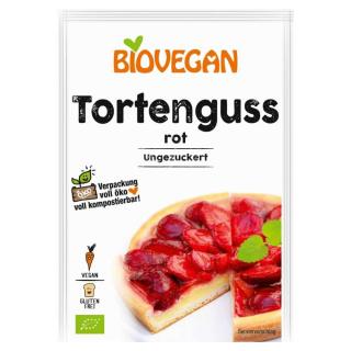 BioVegan Tortenguss rot ungezuckert 2x7g