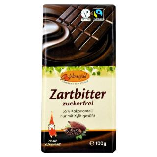 Birkengold Zartbitterschokolade zuckerfrei 100g