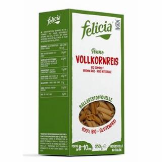 Felicia Bio-Pasta Reis Penne Vollkorn 250g