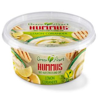 GreenHeart Hummus Lemon Coriander 150g