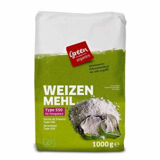 Greenorganics Weizenmehl Type 550 1000g