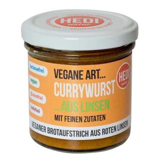 HEDI Brotaufstrich Vegane Art Currywurst 140g