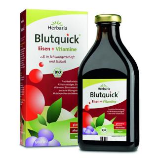 Herbaria Blutquick Eisen+Vitamine 500ml