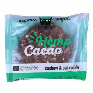 Kookie Cat Haferkeks Hemp Cacao 50g